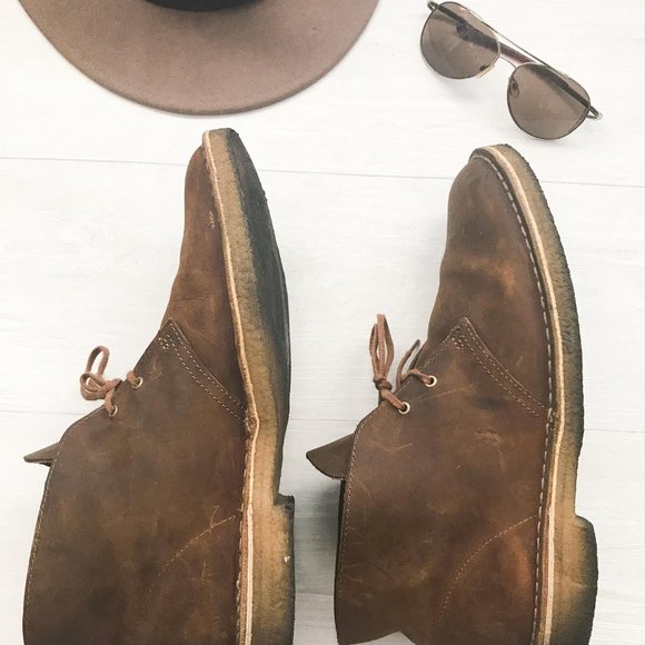 CLARK’S Original Desert Chukka Leather Boots main image 15